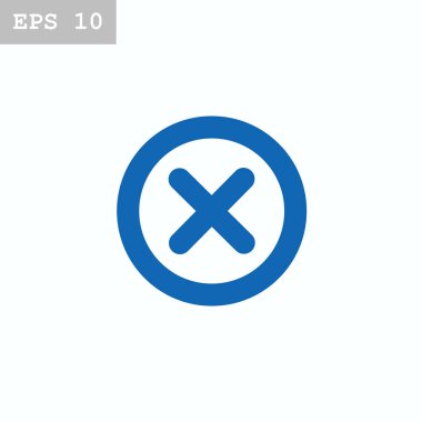 hata düz stil simgesi