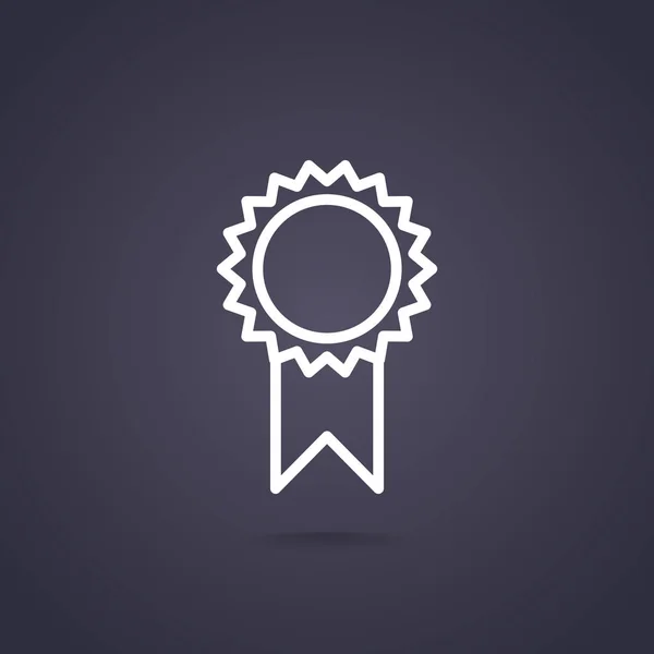 Award web pictogram — Stockvector