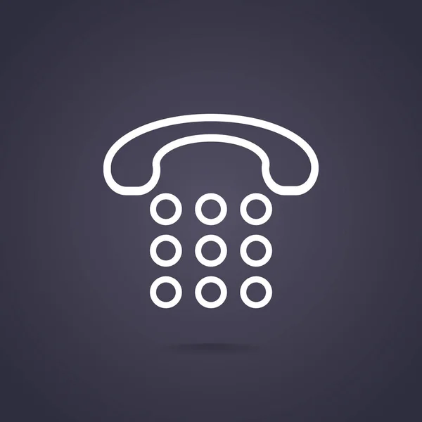 携帯電話の web アイコン — ストックベクタ
