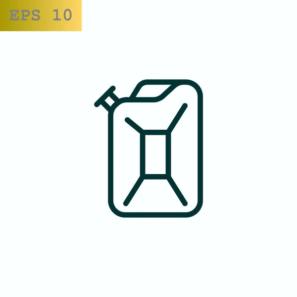 Canister web icon — Stock Vector