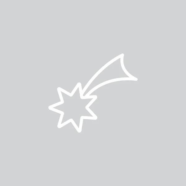 Kayan yıldızı web simgesi — Stok Vektör