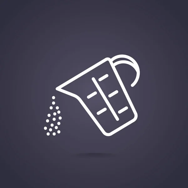 Keukengerei web pictogram — Stockvector