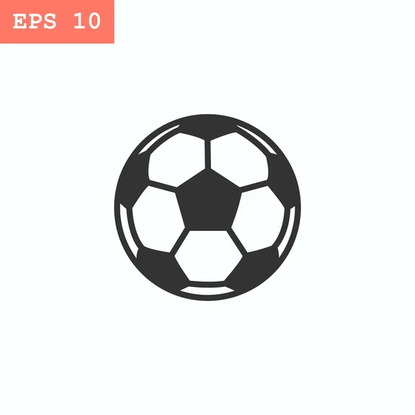 Футбол м'яч значок — стоковий вектор