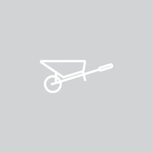 Ikon web gerobak roda - Stok Vektor