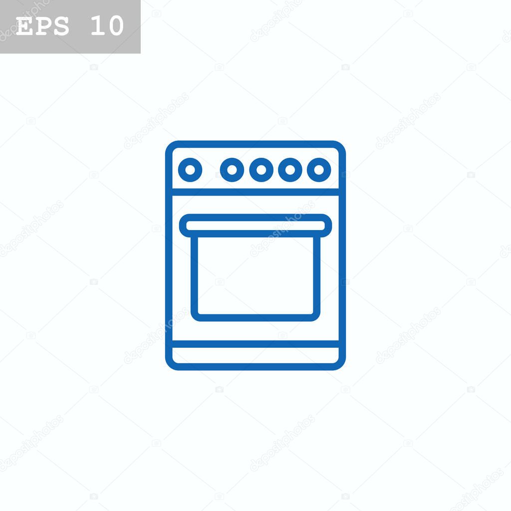 stove with oven icon