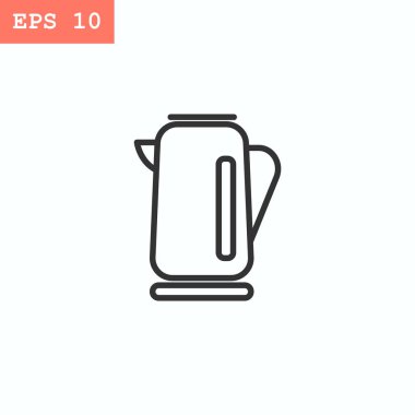 su ısıtıcısı düz stil ikonu