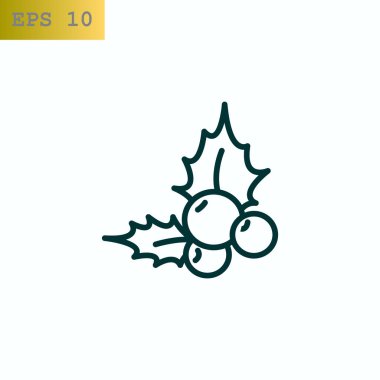 Noel dekorasyon web simgesi