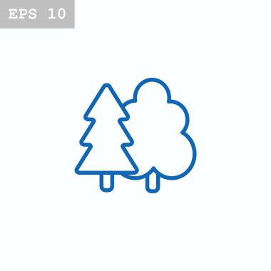Ağaçlar web simgesi