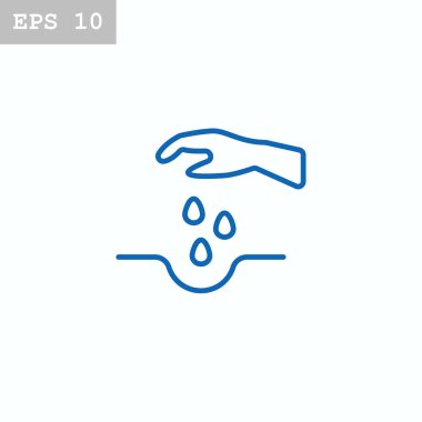 düz stil ikonu dikim