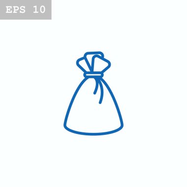 çuval düz stil ikonu