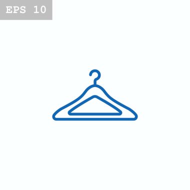 Askı düz stil ikonu