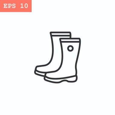 Lastik çizmeler simgesi