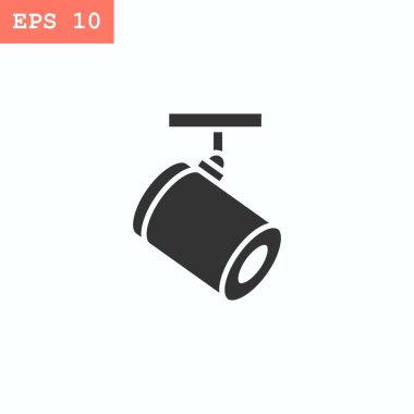 el feneri düz stil ikonu