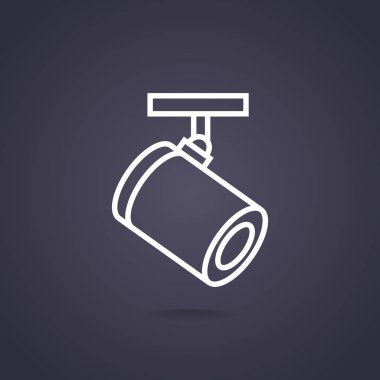 CCTV kamera web simgesi