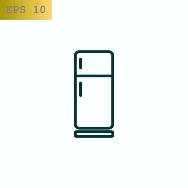 Nevera icono web — Archivo Imágenes Vectoriales