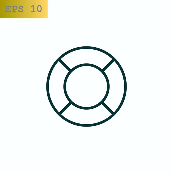 Icono web simple — Vector de stock