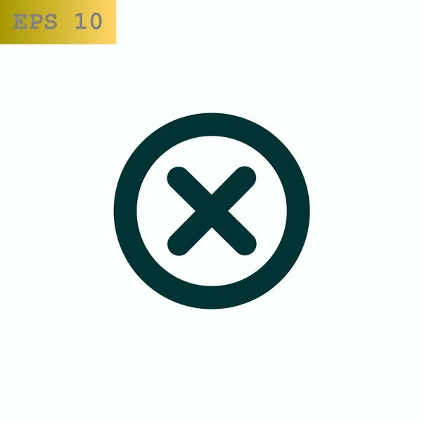 Cross-web ikon — Stock Vector