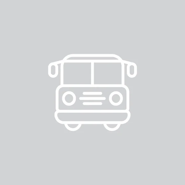 Icona web bus — Vettoriale Stock