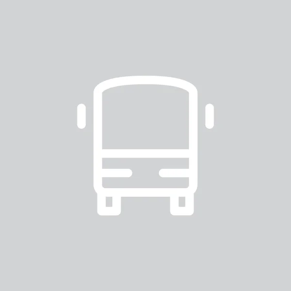 Bus web pictogram — Stockvector