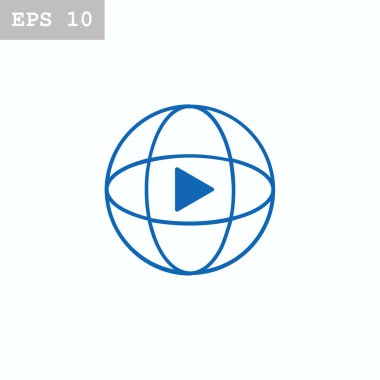 Oyun düz stil ikonu