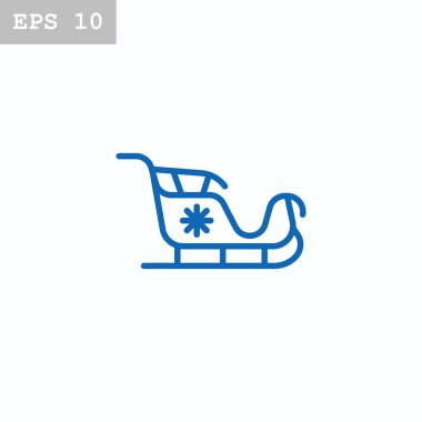 Noel Baba'nın kızağı simgesi