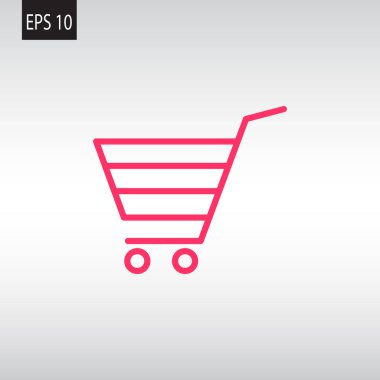 alışveriş sepeti web simgesi