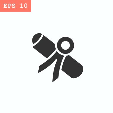 Mezuniyet sertifikası simgesi