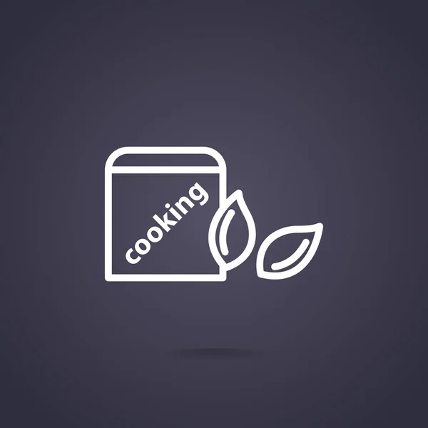 Web icoon koken — Stockvector