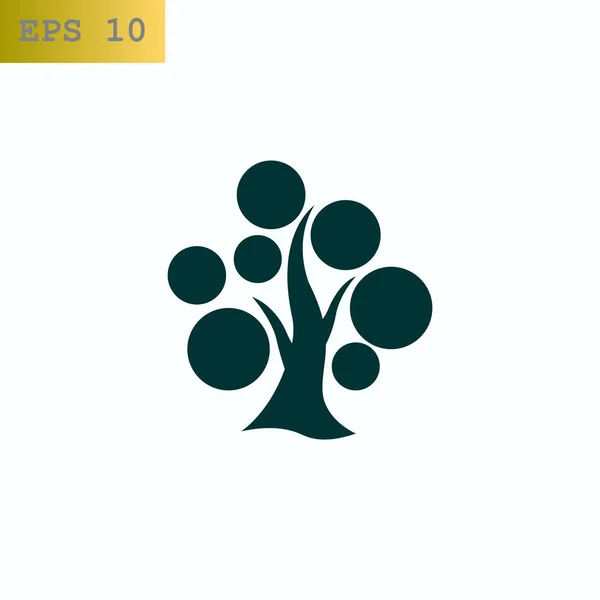 Ikony WWW drzewo — Wektor stockowy