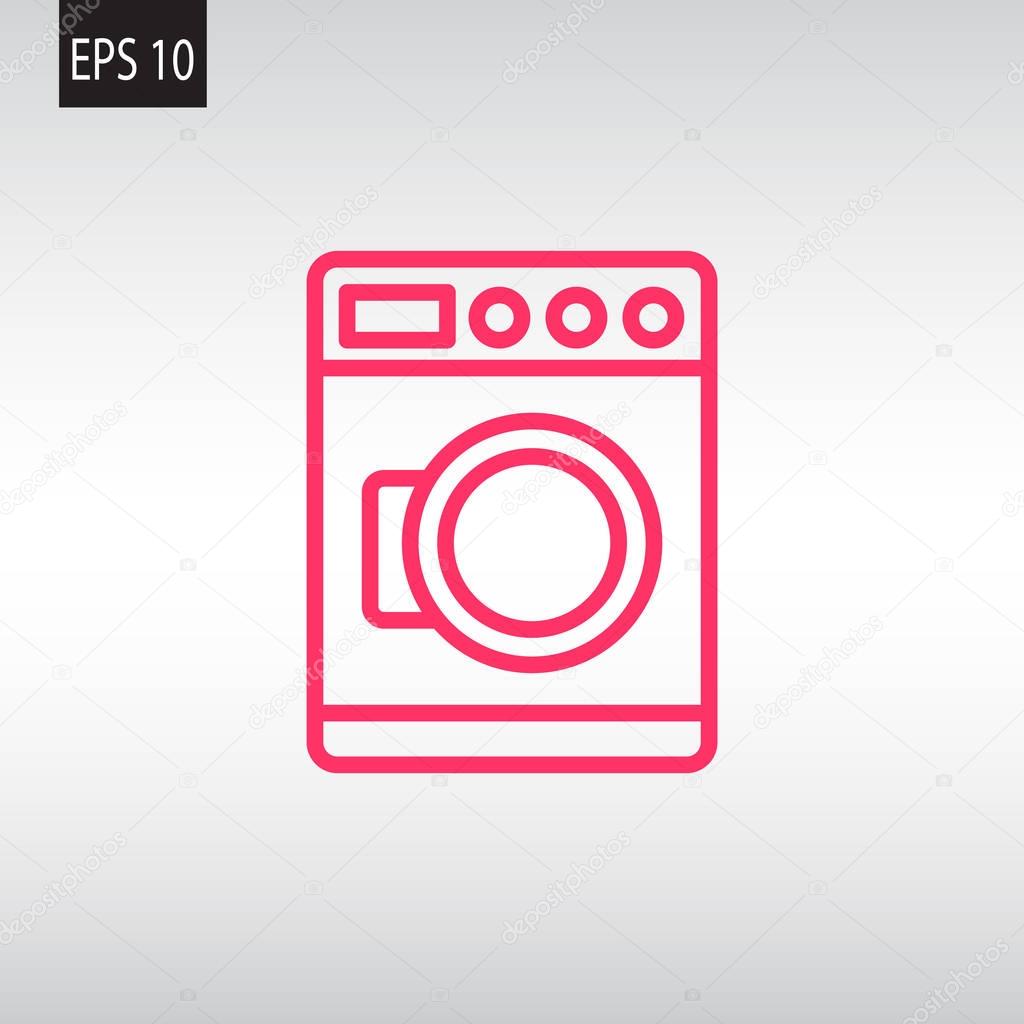 washing machine web icon