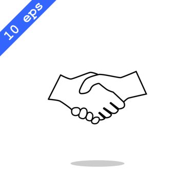 el sıkışma düz stil ikonu