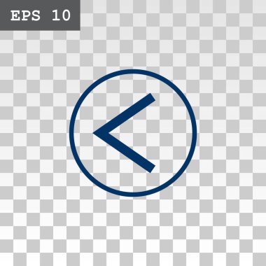 ok düz stil simgesi