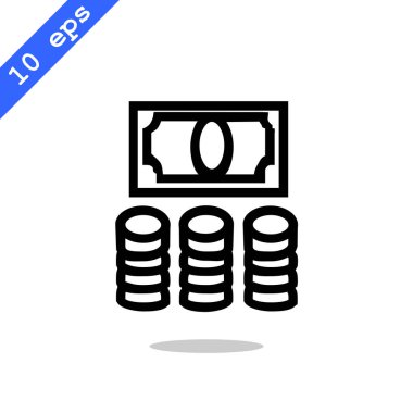 para düz stil ikonu