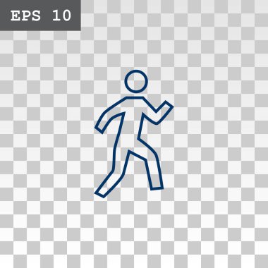 yaya düz stil ikonu