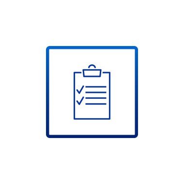 Not defteri düz stil ikonu