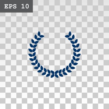 çelenk düz stil ikonu