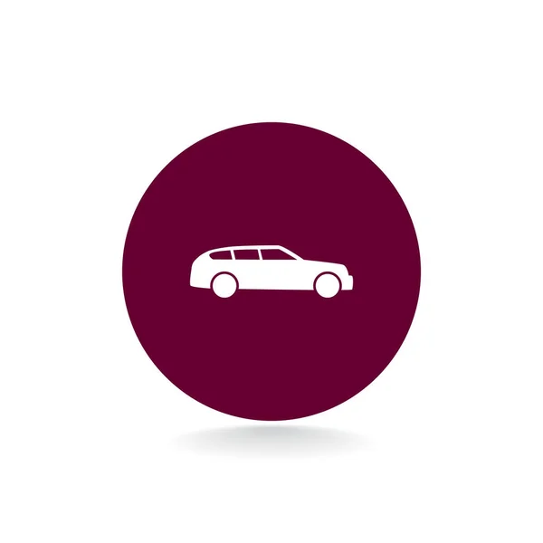 Car flat style icon — Stock Vector