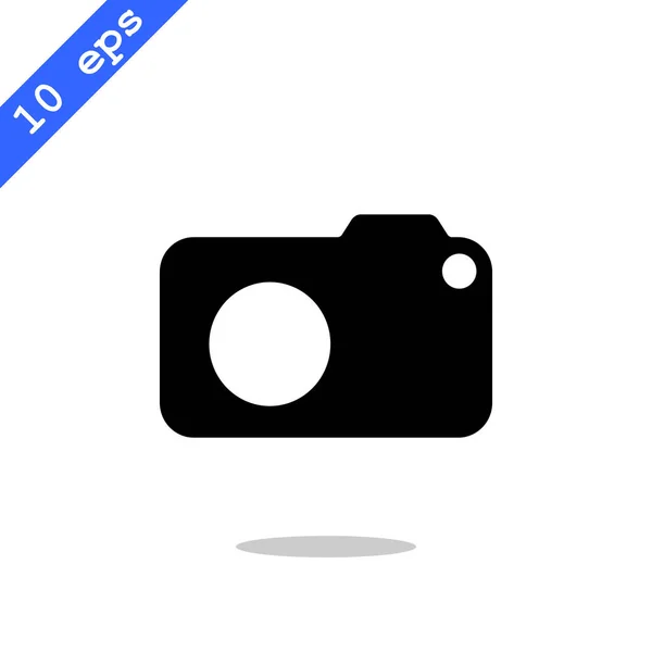 Icono de cámara fotográfica — Vector de stock