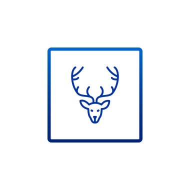 Tasarım geyik simgesinin