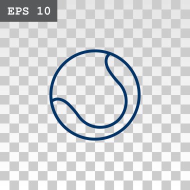 Tenis topu web simgesi