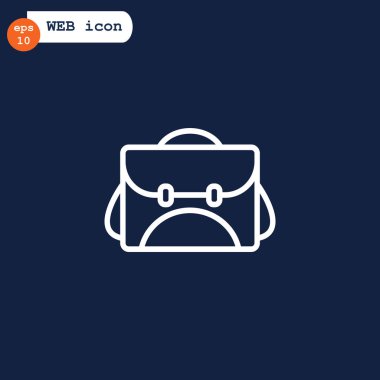 Çantanı, sırt çantası simgesini