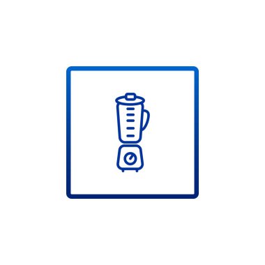 Blender düz stil ikonu