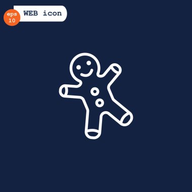 Zencefilli kurabiye adam simgesi