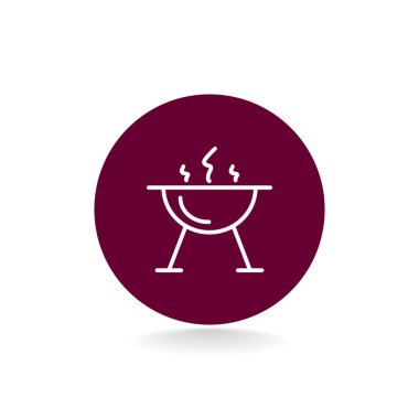 mangal barbekü simgesi