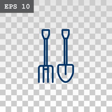 Dirgen ve kürek simgesi