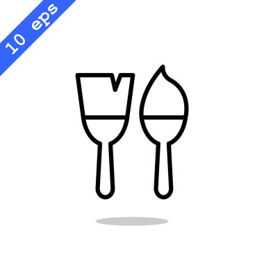 Resim fırçaları simgesi