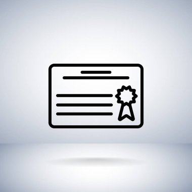 Sertifika, diploma simgesi