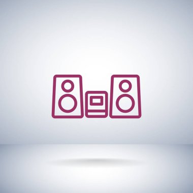 Akustik sistem kutsal kişilerin resmi