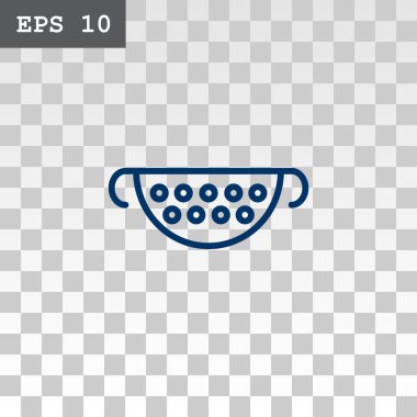 mutfak kevgir simgesi