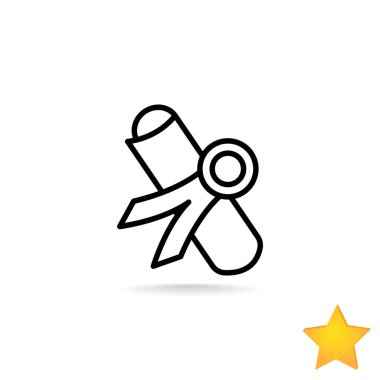 Sertifika, diploma simgesi